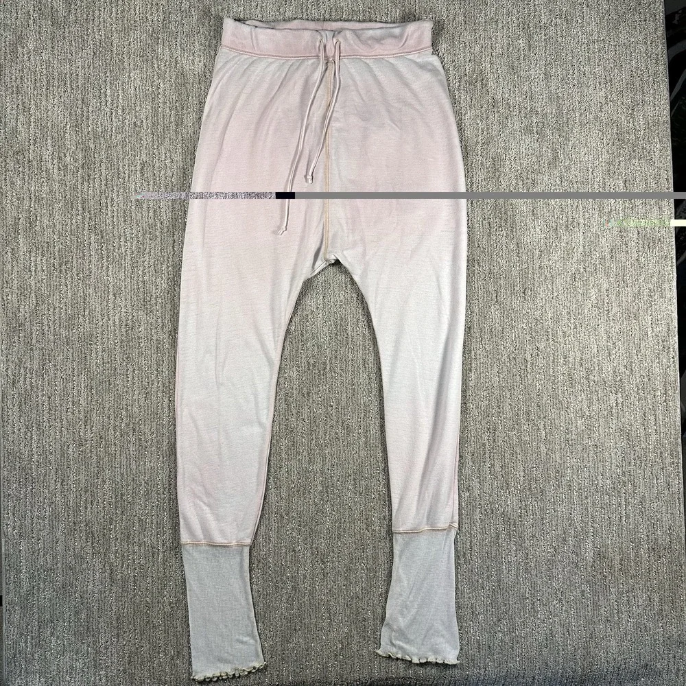 INTIMATELY FREE PEOPLE Size S Cozy All Day Harem Joggers Daylight Fig/Light Pink